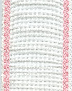 16ct Banding White w/ Pink 5.5"