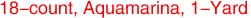 18-count, Aquamarina, 1-Yard
