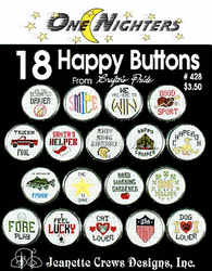 18 Happy Buttons