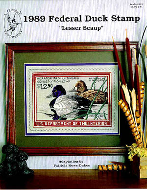 1989 Federal Duck Stamp Lesser Scaup