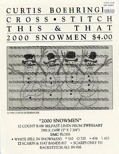 2000 Snowmen