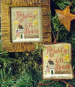 2002 Sampler Ornament - Rejoice In Peace