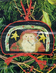 2003 Santa Ornament - Berry Jolly Santa