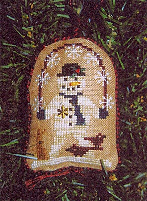 2005 Snowman Ornament - Jumping Flakes