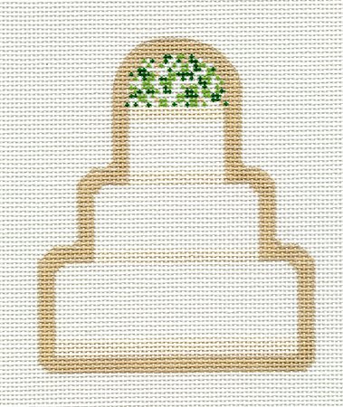 Wedding Cake - Beige Border