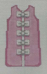 White Bows on Pink Shift