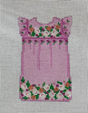 Pink and White Floral Dress