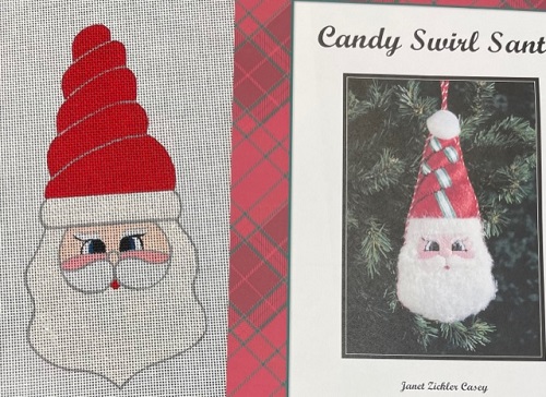 Candy Swirl Santa