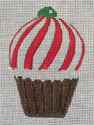 Red Swirl Cupcake