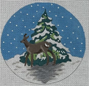 Deer and Tree