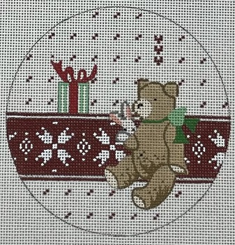 Teddy Bear w/Bunny and Gift