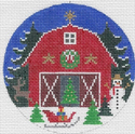 Christmas Barn Round