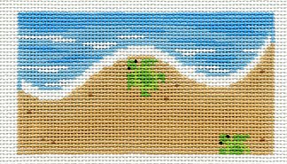 Shoreline with Turtles