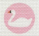 Swan on Pink Mini Round