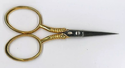 3.5" Gold Plated Spiral Scissors