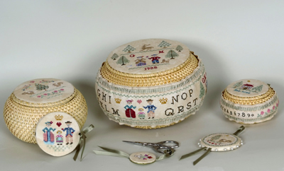 3 Baskets Stitcher's Sewing Set