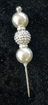 4"  Laying Tool with White Beads