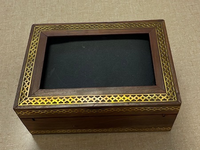 5" x 3" Box w/ Brass Filagree