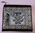 7" Black Glitzy Accessory Bag