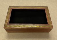 8" x 4" Box w/ Brass Filagree