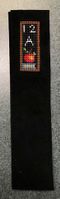 A for Apple Ultra-Suede Bookmark