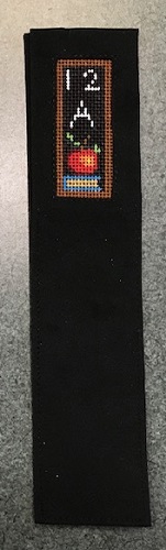 A for Apple Ultra-Suede Bookmark