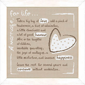 A Marriage, for life...