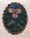 A Pansy Pendant/Pin