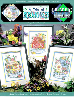 A Trio of Birdhouses