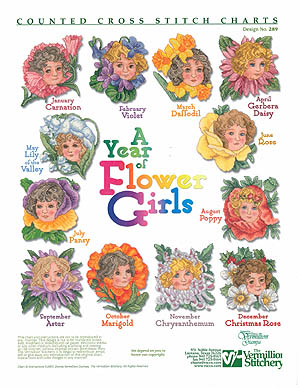 A Year of Flower Girls