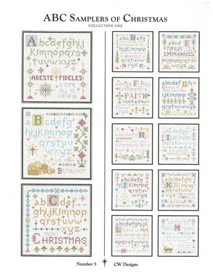 ABC Samplers of Christmas Coll.#1