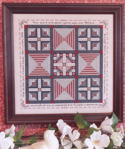 Abe & Mary Lincoln's Quilt Sampler