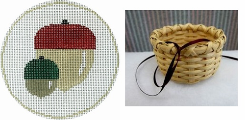 Acorns with Basket