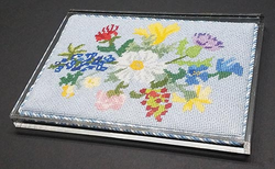 Acrylic Floral Coaster