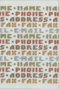 Address Book Cover