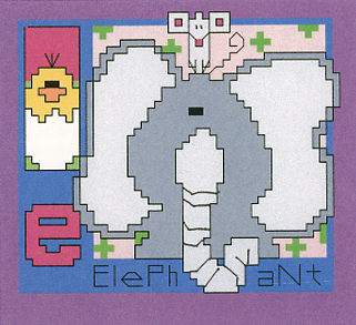 AlphaZoo - E is for Elephant and Egg
