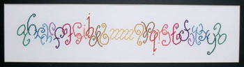 Ambigram Alphabeth