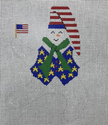 Americana Running Snowman