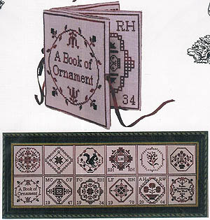 An Accordian Book of Ornament