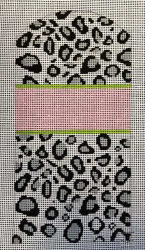 Animal Print w/ Solid Pink Band