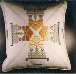 Ann's Queen Pillow (Needlepoint)
