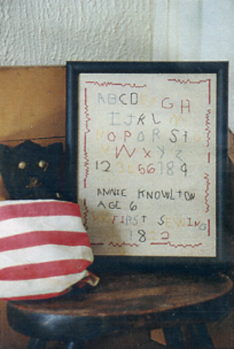 Annie Knowlton - First Sewing