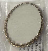 Antique Gold Med. Oval Brooch