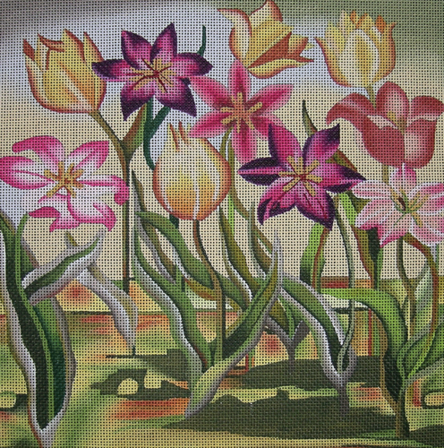 Antique Tulips, large