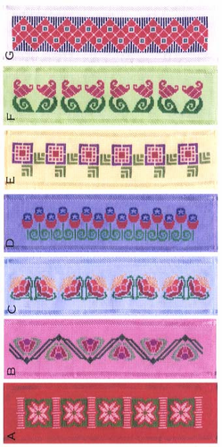 Art Nouveau - Towel Borders