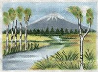 Autumn Mountain Scene