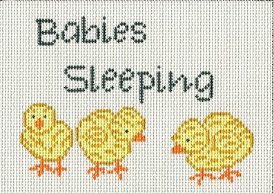 Babies Sleeping w/ Chicks