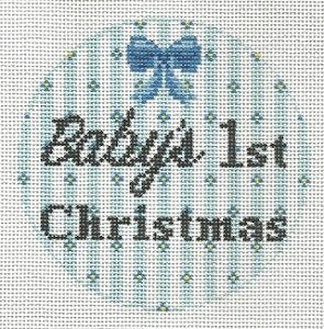 Baby's 1st Christmas Blue