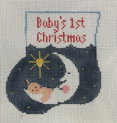Baby's 1st Christmas with Moon