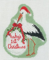 Baby's First Christmas Stork